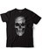 Kuru Kafa Skull Iskelet Skeleton Çocuk Tişört Siyah 1