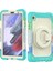 Samsung Galaxy Tab A7 Lite Bilezik Tutucu Silikon Pc Tablet Kılıfı (Renkli Mavi) (Yurt Dışından) 2