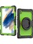 Samsung Galaxy Galaxy Tab A8 Bilezik Tutucu Silikon Pc Tablet Kılıfı (Renkli Kırmızı) (Yurt Dışından) 2
