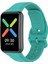 Oppo Watch Free Kordon Kayış Yumuşak Silikon Akıllı Bileklik Spor Kordon Açık Yeşil 1