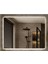 60xDnr-Mirror 70 cm Beyaz Ledli Dikdörtgen Banyo Aynası Tuvalet Aynası 1