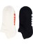 2 Pack Ankle Socks W Krem Renk Siyah Kadın 2li Çorap - D202015-976 3