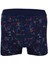 4480 Erkek Desenli Likralı Penye Boxer 4