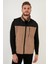 Slim Fit Fermuarlı Dik Yaka Polar Yelek Erkek Yelek 5909004 4