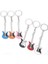2 Adet Yaratıcı Gitar Keychain Metal Müzik Anahtarlık (Yurt Dışından) 1