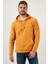 Slim Fit Kanguru Cepli Kapüşonlu Polar Erkek Polar 5906032 2