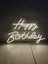 Happy Birthday Doğum Günü Neon Yazı Tabela Dekoratif Işık Organizasyon Arka Plan Aydınlatma Neon 5