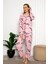 Bayan Kışlık Welsoft Peluş Inci Polar Düğmeli Pijama Takımı 'ipeksi Doku' 3