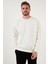 Regular Fit Bisiklet Yaka Pamuklu Sweat Erkek Sweat 59052721 3