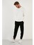 Regular Fit Bisiklet Yaka Pamuklu Sweat Erkek Sweat 59052721 4