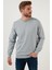 Regular Fit Bisiklet Yaka Pamuklu Sweat Erkek Sweat 5905337 3
