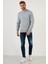 Regular Fit Bisiklet Yaka Pamuklu Sweat Erkek Sweat 5905337 4