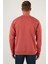 Regular Fit Bisiklet Yaka Pamuklu İçi Tüylü Yumuşak Şardonlu Sweat Erkek SWEAT 5905255 5