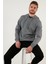 Regular Fit Kapüşonlu Pamuklu Sweat Erkek Sweat 5905285 1