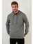 Regular Fit Kapüşonlu Pamuklu Sweat Erkek Sweat 5905285 3