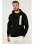 Regular Fit Kapüşonlu Pamuklu İçi Tüylü Yumuşak Şardonlu Sweat Erkek SWEAT 5905324 2