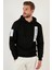 Regular Fit Kapüşonlu Pamuklu İçi Tüylü Yumuşak Şardonlu Sweat Erkek SWEAT 5905324 3