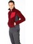 Erkek Polar Bordo Hırka Mont Tam Fermuar Gizli Cep Sweatshirt Slim Feet 1