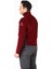Erkek Polar Bordo Hırka Mont Tam Fermuar Gizli Cep Sweatshirt Slim Feet 3