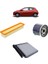 Renault Clio 3 1.2 16 Valf Filtre Yağ Bakım Seti 2005-2012 3Lü KİT1051A 1