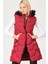 Z6761 Dewberry Bayan Yelek-Bordo 3