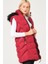 Z6761 Dewberry Bayan Yelek-Bordo 4