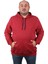 Mocgrande Büyük Beden Basic Kapüşonlu Sweat 22705-BORDO 1