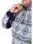 Mocgrande Sweatshirt Oduncu Polo Yaka Fermuarlı 22220-LACIVERT 2