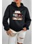 Unisex Makima Hugging Denji Baskılı Sweatshirt 2