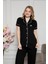 Dreamy Pamuklu Biyeli Gömlek Pijama Takımı Kırmızı 3