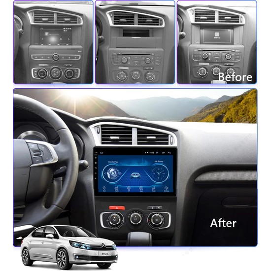 Citroen C4 Android Multimedya 10 Inc Hd IPS Ekran 2gb Ram Fiyatı