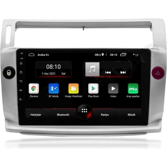 Citroen C4 Android Multimedya 9 Inc Hd IPS Ekran 2gb Ram Fiyatı