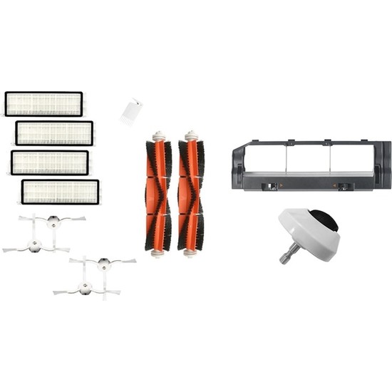 Roborock Ersatzteile Set - Hauptbürste, Seitenbürsten & Filter Für S50 S55