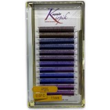 Kaşmir Kirpik Kaşmir Y Kirpik Renkli Mix Renk C Kıvrım 0.07 mm 11 Numara