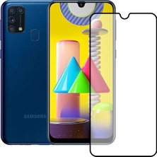Bufalo Samsung Galaxy M31 Ekran Koruyucu Seramik Mat Nano 9d Tam Kaplama Siyah