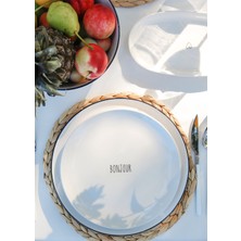 The Mia Summertime Servis Tabağı 6 Lı Set - 26 cm