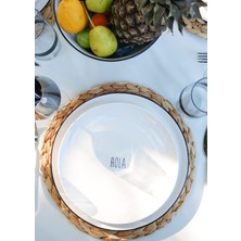 The Mia Summertime Servis Tabağı 6 Lı Set - 26 cm