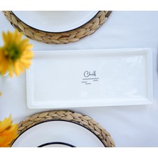 The Mia Summertime Dikdörtgen Servis - 35 x 16 cm