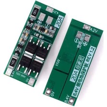 Xnews 2s 20A Bms 8.4V 18650 Korumalı Lityum Pil Şarj Koruma Devresi