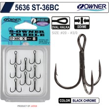 Owner 5636 St-36 Black Chrome Çarpma Iğne 2