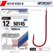 Owner 50145 Kisu-K Red Iğne 8