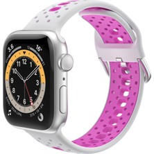 Zsunsky Shop Apple Watch S 4 & 5 & 6 Için Bantlar Izleyin, Özellikler: 40MM Beyaz+Mor