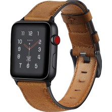 Zsunsky Shop Izle Band Forapple Watch S 6 & Se & 5 & 4 40MM / 3 & 2 ve 1 38MM Sarı Kahverengi