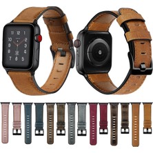 Zsunsky Shop Izle Band Forapple Watch S 6 & Se & 5 & 4 40MM / 3 & 2 ve 1 38MM Sarı Kahverengi