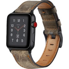 Zsunsky Shop Apple Watch S 6 & Se & 5 & 4 40MM /3 & 2 ve 1 38MM Için Izle Band Kahve Kahverengi