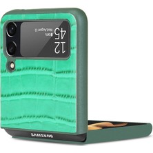 Zsunsky Shop Bambu Doku Telefon Kılıfı Samsung Galaxy Z Flip3 5g Yeşil