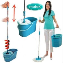 Motek Temizlik Kovası Dönerli Mop