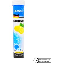 Energia Magnezyum 20 Efervesan Tablet