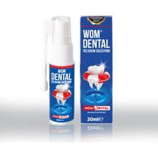 Wom Dental 20 ml Diş Bakım Solüsyonu Ağız Sağlığı İçin Antibakteriyel Etki