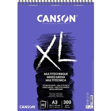 Xnews Canson Spp Canxl Mix Media 30S A3 300G Çok Amaçlı Blok